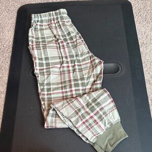 Little Bipsy Adult Unisex Lounge Jogger - Holiday Plaid